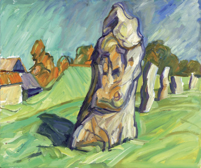Stones at West Ditch, 2007