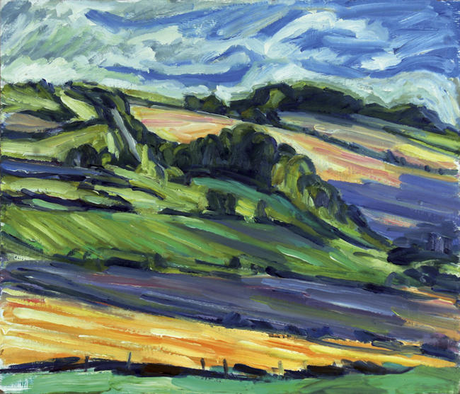 Ridgeway near Wantage, 2007