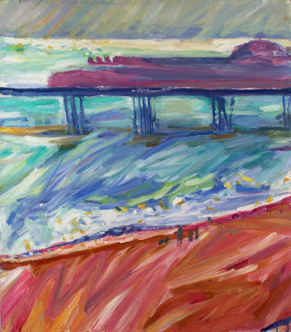 Funfair Pier Evening (left)