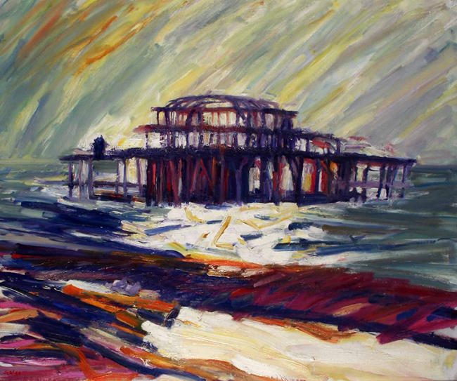 Pier as an island, 2006