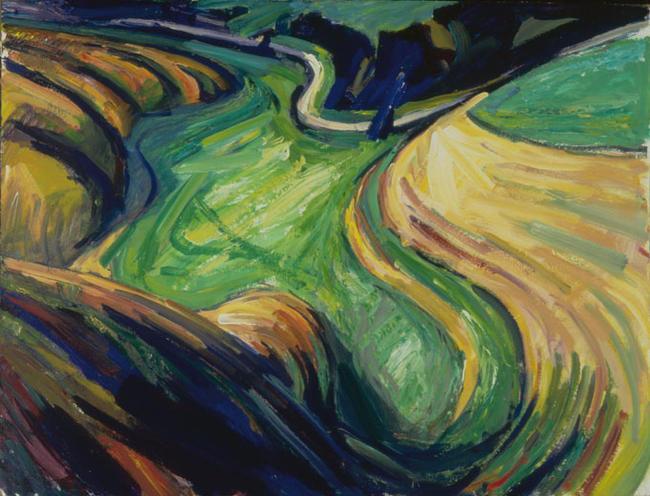 untitledThe Manger at Uffington !, 1990