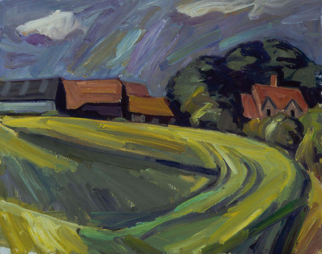 Barn near Stanlake, 1995