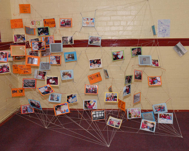 Croft Community Primary School, Walsall, final exhibition