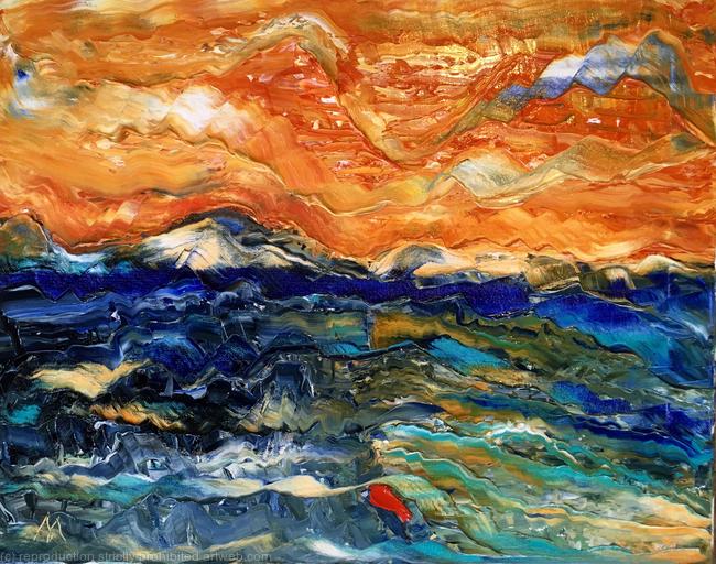 Modern Abstract Seascape