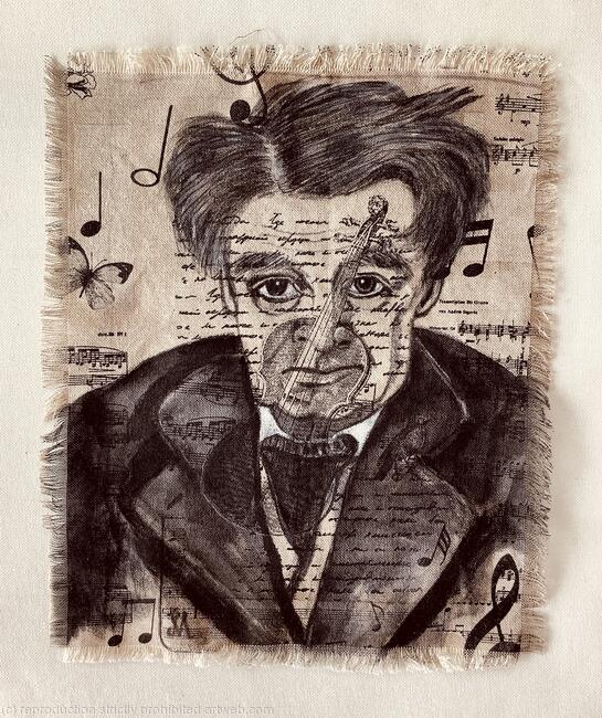 Ink Drawing by Margot Stinton