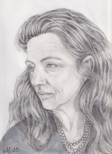 Elizabeth Portrait by Margot Stinton