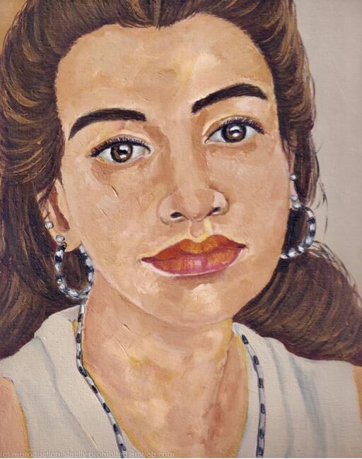 Portrait of Sophia by Margot Stinton