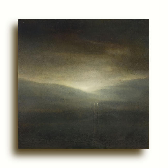 Retreating Day | Oil on Panel