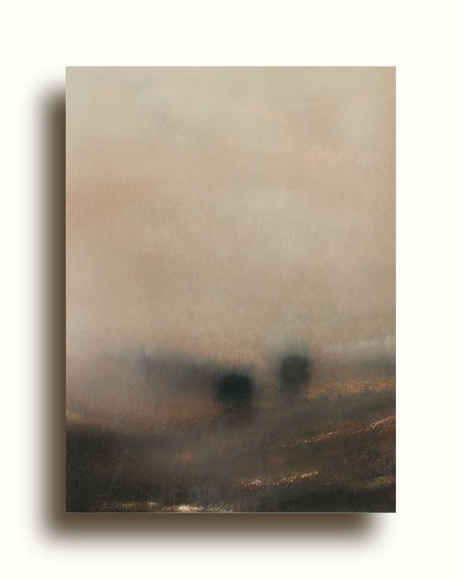 Two Trees | Oil on Paper