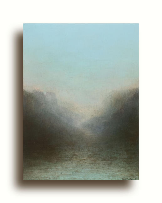 Waters Meet | Oil on Paper