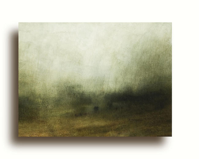 Sparse land | Oil on Paper