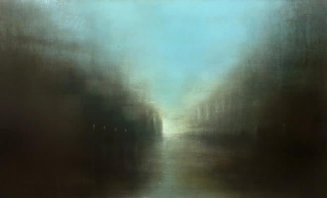 Covered Banks | Oil on Canvas
