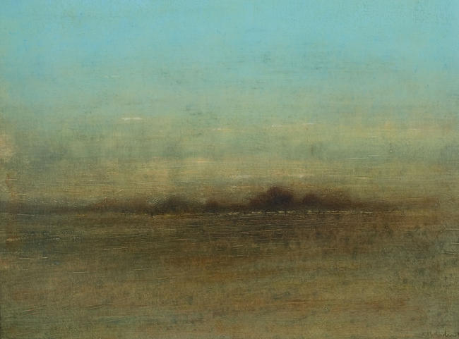 Wooded Fold | Oil on Paper