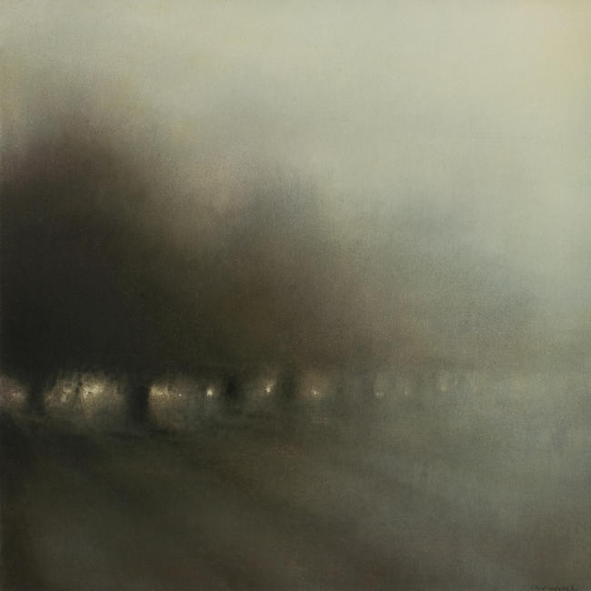 Covered Trail | Oil on Panel