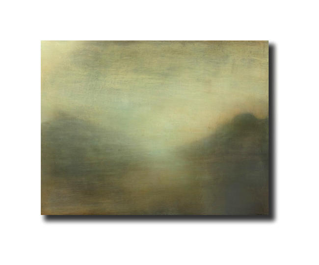 Last Headlands Of Shore | Oil on Panel