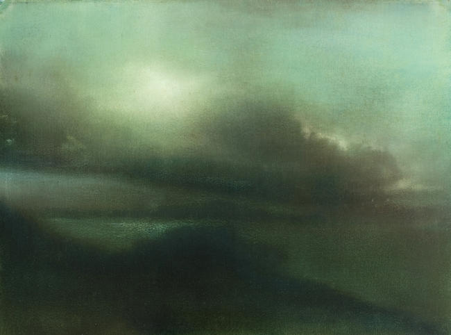 Dark Sky | Oil on Paper