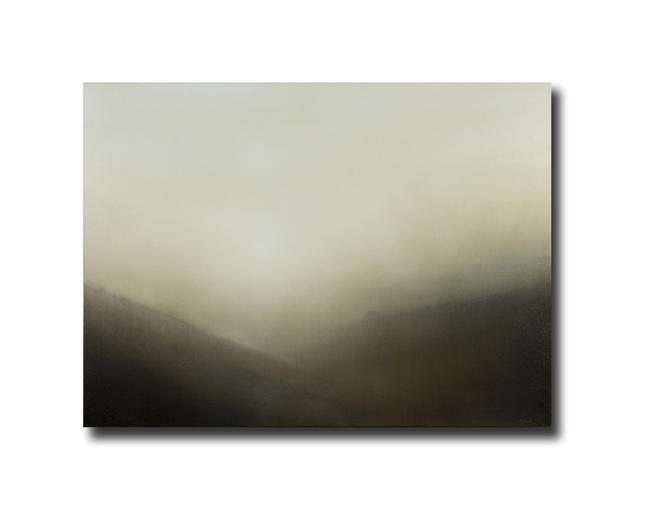 Downs Early Morn | Oil on Paper