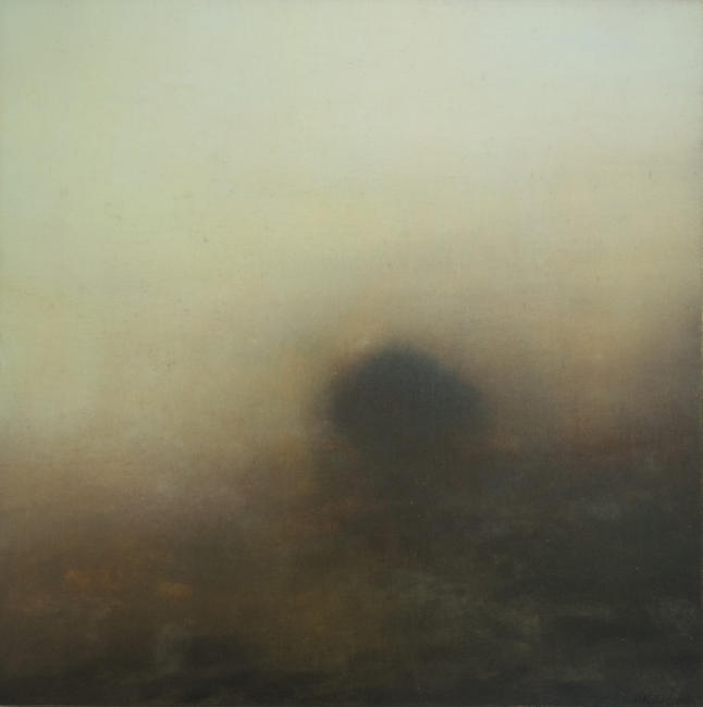 Dark Brushed Soul | Oil on Panel