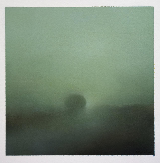 Rescinding Shroud | Oil on Paper