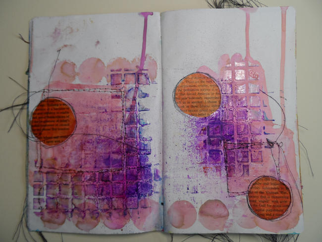 Art journal page 5