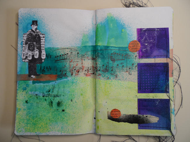 Art journal page 3