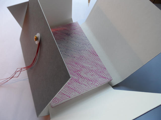 Phase box with coptic sewn book