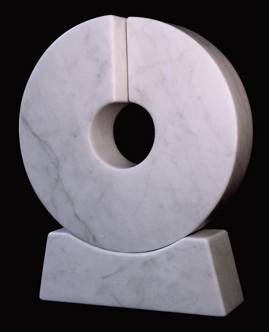 split infinity, carrara marble SOLD