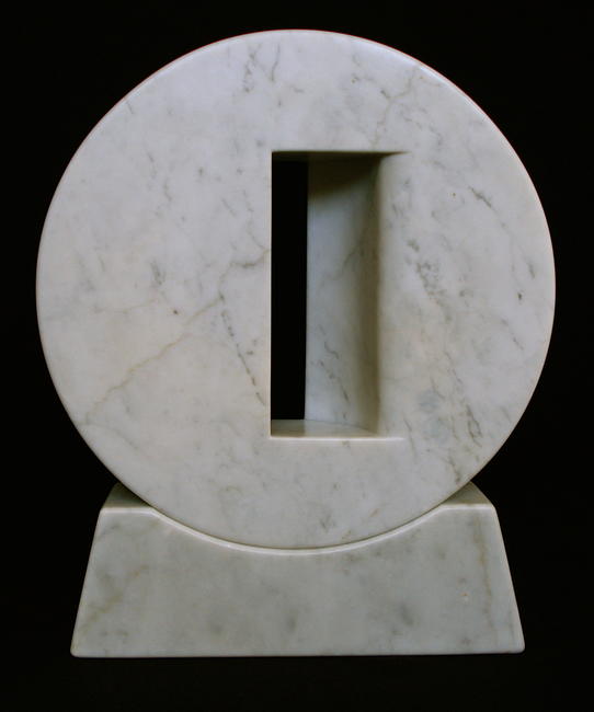 fleeting and forever, carrara marble, SOLD