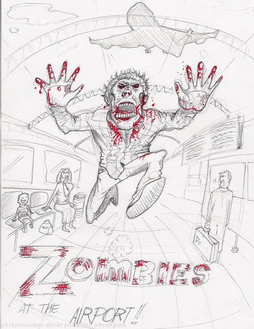 Zombies at the airport