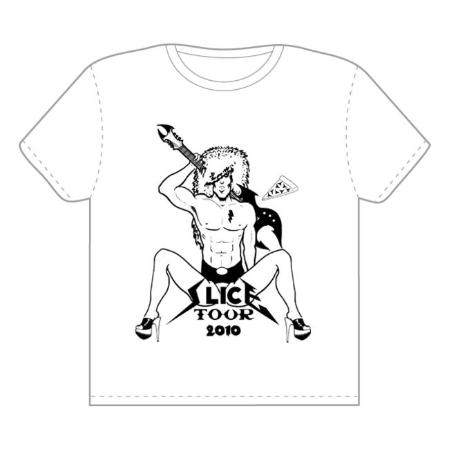 Slice Tour 2010 tee
