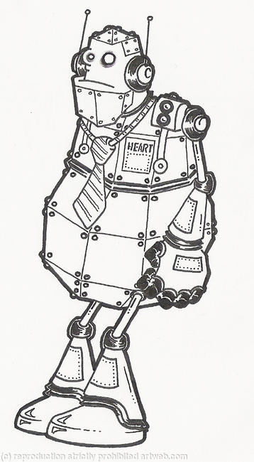 Robot - Boys T-shirt