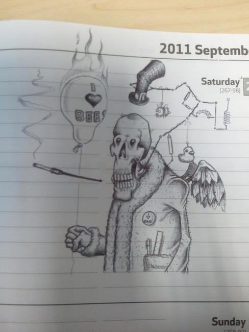 Skeleton Sketch