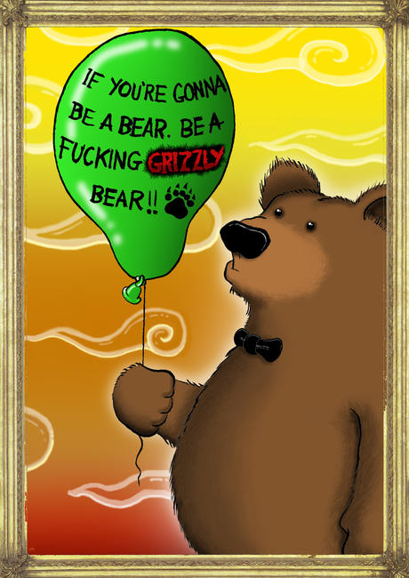 Grizzly Bear - Print