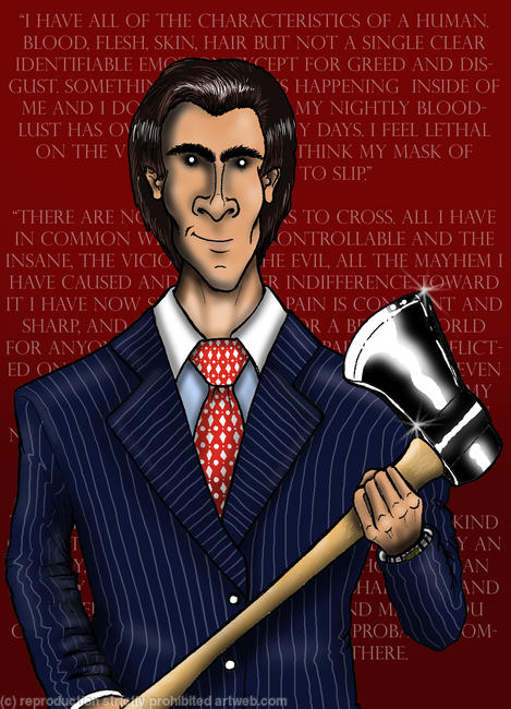 Patrick Bateman - Print