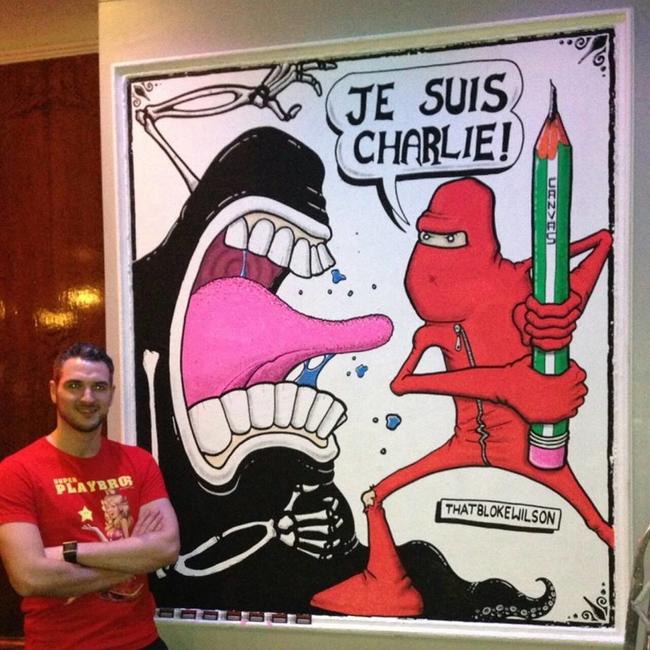 Charlie Hebdo tribute - Je Suis Charlie