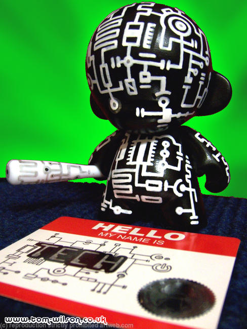 My first Munny - Tech.