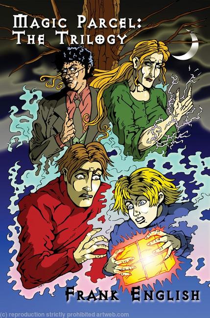 Magic Parcel Trilogy: Box Set design