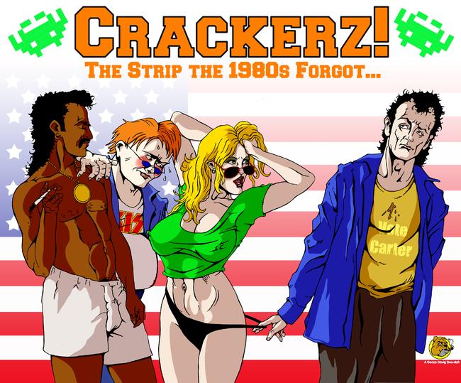 'Crackerz!' comic book cover
