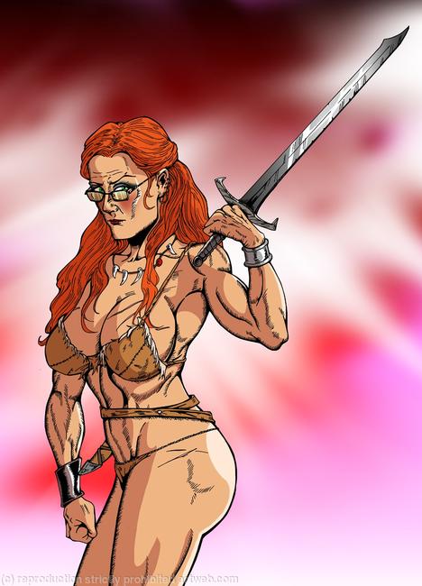 Well-read Sonja