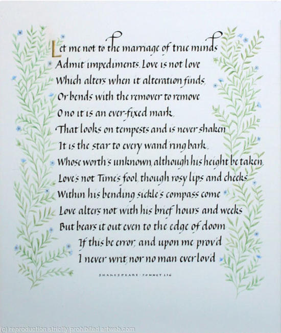 Shakespeare Sonnet