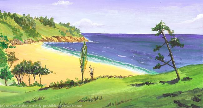 Devon beach