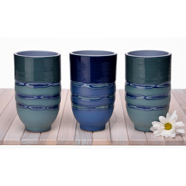 Rowena Gilbert: Beakers Horizontal Band Design