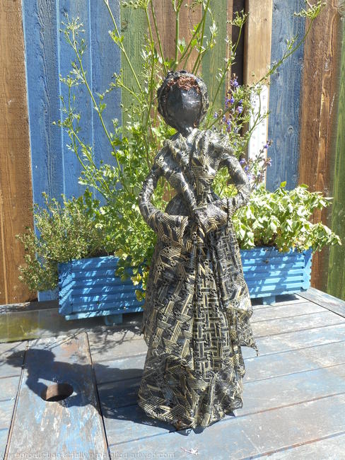 Fabric statue