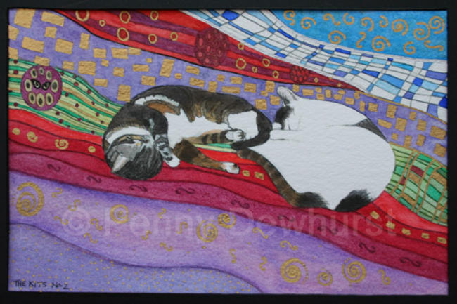 The Kits no.2 (After Klimt)
