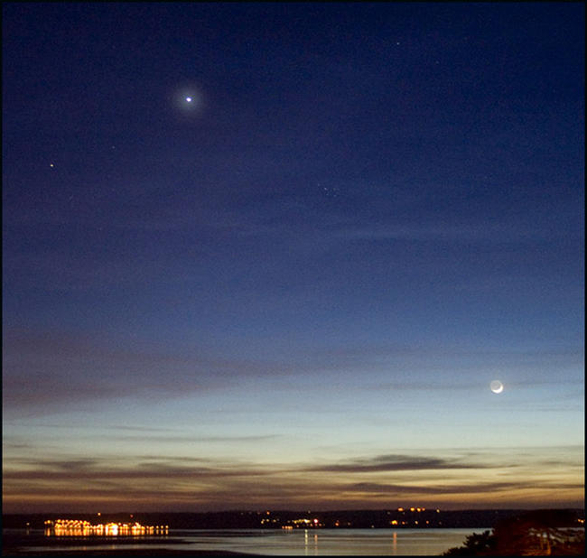 Moonlit View Of Beaumaris