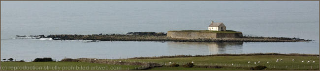 St Cwyfan's church, Aberffraw.