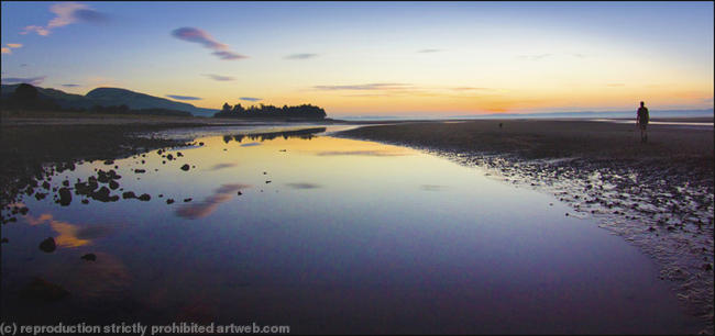 Sundown near the Cob