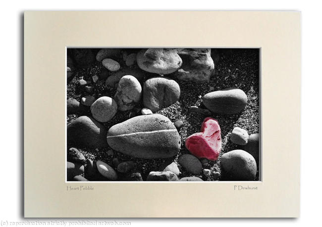 Heart Pebble