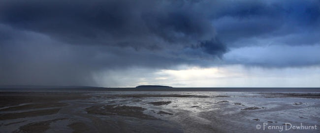 Puffin Island in storm1