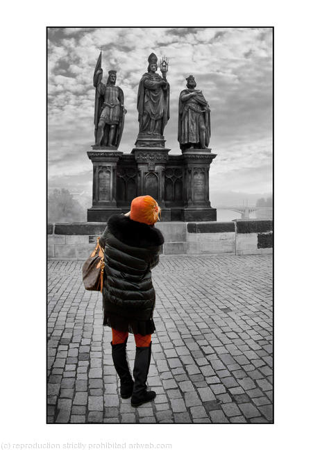 Tourist in Prague